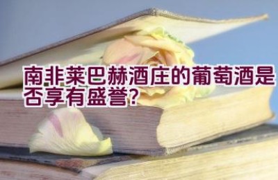 南非莱巴赫酒庄的葡萄酒是否享有盛誉？
