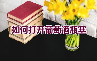 如何打开葡萄酒瓶塞插图