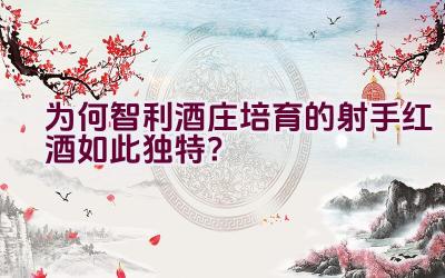 “为何智利酒庄培育的射手红酒如此独特？”插图